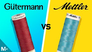 ► Hilo Gütermann o Mettler ¿Cuál es la mejor marca de hilos para coser 🧵 [upl. by Misak309]