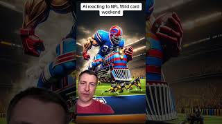 Ai reacts to wildcard weekend nflnews nfl nflai nflplayoffs [upl. by Aikem]