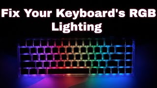 QMK Tutorial Install and use VIA firmware with your mechanical keyboard  Configure your RGB [upl. by Egroeg]