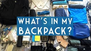 WHATS IN MY BACKPACK Southeast Asia Packing List for Men PART 1 of 2 [upl. by Thierry845]