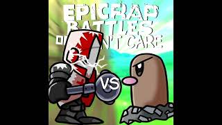 Red Knight vs Diglett Epic Rap Battles of I Dont Care [upl. by Atilahs]