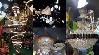 Beautiful Chandeliers in Hyderabad  Budget Friendly JhumarsChandle lights [upl. by Garv]