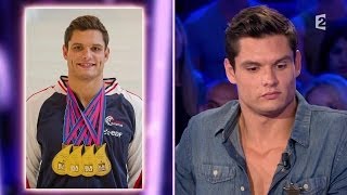 Florent Manaudou  On nest pas couché 6 septembre 2014 ONPC [upl. by Gnilsia873]