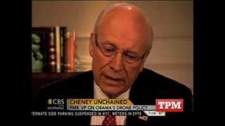 Dick Cheney Backs Obama Administrations Use Of Drones [upl. by Naoj]