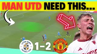 This Will Make Hojlund WORLD CLASS Luton 12 Man Utd [upl. by Mikiso]