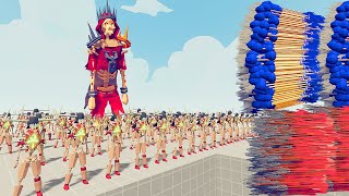 100X EGYPT SKELETON KING ARMY vs ALL OVERPOWERED UNITS TABS  Totally Accurate Battle Simulator [upl. by Akoyn]