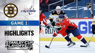 First Round Gm1 Bruins  Capitals 51521  NHL Highlights [upl. by Notslar747]