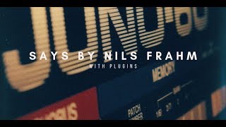 Nils Frahm  Says with plugins [upl. by Leehar919]