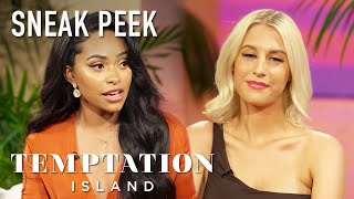 Alexcys Gets Chippy With Erica During Reunion SNEAK PEEK  Temptation Island  USA Network [upl. by Eibo]