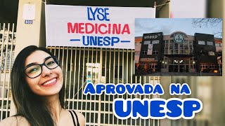 MEDICINA UNESP  Como eu passei no vestibular [upl. by Ennayhc]