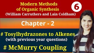 Tosylhydrazones reductionMcmurry reactionMcmurry CouplingReduction by NaBH4Organic Chemistry [upl. by Ennahteb]