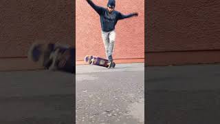 One Foot Rail Stand one foot primo  Freestyle Skateboarding Tricks freestyleskateboarding [upl. by Skoorb919]