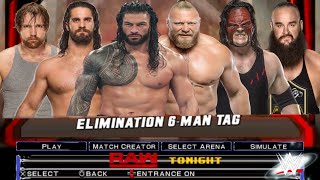 The Shield vs Brock Lesnar Kane amp Braun Strowman  WWE SmackDown vs Raw  SmackDown highlights  Raw [upl. by Leunamme]