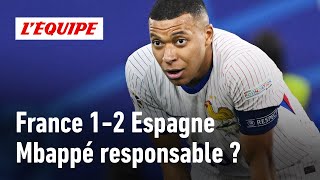 France 12 Espagne  Kylian Mbappé atil raté son Euro [upl. by Sillad]