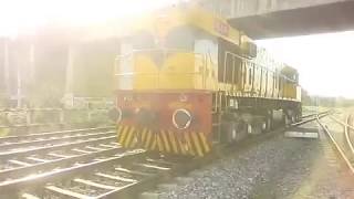 WDS6 Locomotive at Vijayawada  Indian Railways [upl. by Amsirhc72]