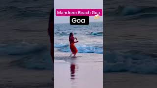 Mandrem beach 🏖️ Goa new video pane ke liye channel ko subscribe like share [upl. by Lj]