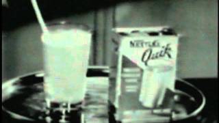 Vintage 1950s Nestles Quik Commercial [upl. by Yl]