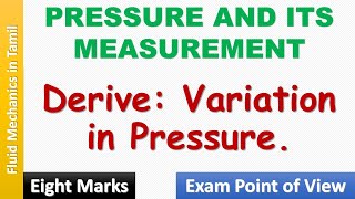 Understanding Variation in Fluid Pressure in  pressure and its measurement  ooruvathuarivu [upl. by Barnabe31]