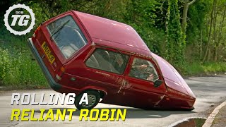 Rolling a Reliant Robin  Top Gear  BBC [upl. by Gershom]