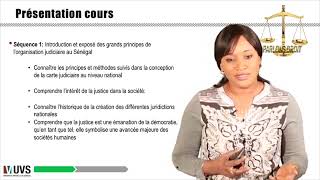 PARLONS DROIT Cours Institutions Judiciaires [upl. by Hime833]