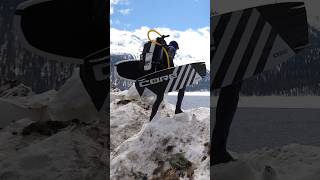 How to kitesurf on ice [upl. by Nylecoj]