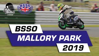 SCOOTER RACING AT MALLORY PARK 2019 BSSO [upl. by Aliuqa569]