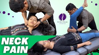 1 TREATMENT FOR NECK PAIN CERVICAL with ✅ INSTANT RELIEF by DR Ravi Shinde chiropractic [upl. by Scot479]