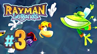 Rescue Barbara amp Ropes Course Teensies in Trouble  Rayman Legends 3 5 Player [upl. by Aubrette223]