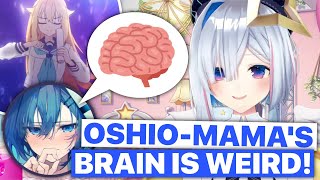 Kanata Thinks Oshiomamas Brain Is Weird Amane Kanata  Hololive Eng Subs [upl. by Llerol]