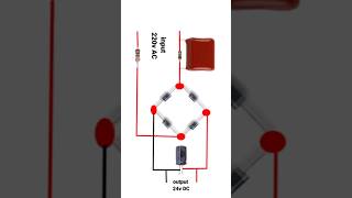 AC to DC converter  220v AC to 24v DC shorts converter [upl. by Ahseihs]