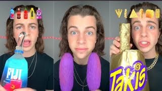 10 MINUTES of Luke Did That TikTok Videos Best of Luke LukeDidThat Spicy Color Food Compilation [upl. by Lorenzo]