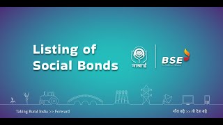 Listing Ceremony of NABARD’s Social Bond at BSE [upl. by Limaj]