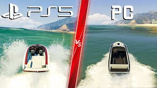 GTA 5 Next Gen Remastered PS5 VS PC  Direct Comparison Attention to Detail amp Graphics ULTRA 4K [upl. by Aicargatla]