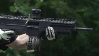 Slow Motion Full Auto MAC10 with X Products X15 Skeletonized [upl. by Ozmo]