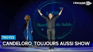 Philippe Candeloro fait le show à Troyes avec son spectacle « La fille du marchand de sable » [upl. by Yssak]