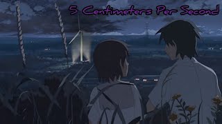 5 Centimeters Per Second Love Falls Apart [upl. by Bonis]