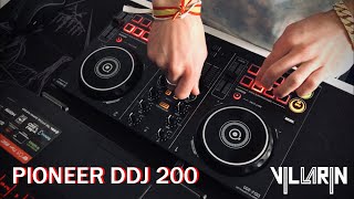 UNBOXING Y PRUEBA DE LA PIONEER DDJ 200  Villarín [upl. by Pfister441]