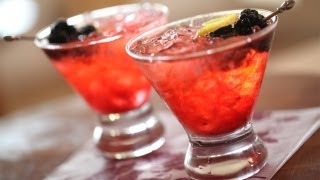 Blackberry Crush Cocktail Recipe  Kin Community [upl. by Raye]