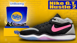 UNBOXING NIKE GT HUSTLE 2  Em português PTBR HUSTLE 2 É BOM [upl. by Sterne214]