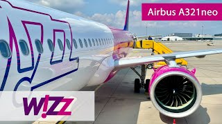 WIZZ AIR Review  Airbus A321NEO  Vienna  Funchal Madeira  Economy [upl. by Penoyer743]