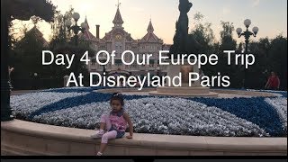 Summer Trip To Europe Day 4 At Disneyland Paris With Silly Lily Belle [upl. by Lezti]