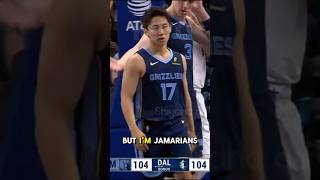 Yuki Kawamura NBA Pre season Debut Memphis vs Dallas nba nbapreseason basketball ballers [upl. by Pitts]