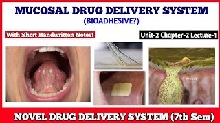 Novel Drug Delivery System NDDS CRDDS SRDDS  L3 Ch1  DPharm 1st  L1 Unit17th Sem BPharm [upl. by Ennairrek]