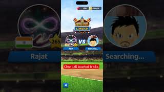 One ball bowled out tips and tricks  cricket league game tips and tricks  bowling tips viralshort [upl. by Trebo]