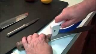 How to use the AccuSharp Knife and Tool Sharpener [upl. by Ajidahk]