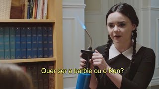 Wednesday Addams Adulta  ep Babá legendado [upl. by Aisya]