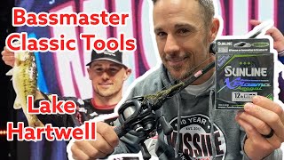 BASSMASTER CLASSIC TOOLS  Lake Hartwell SC 2022 [upl. by Assiral]