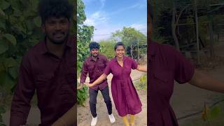 Gilli song 🔥  koncham late ah panniyachi  😅 vijejeni shorts couple dance gillimovie reel [upl. by Cirtemed]