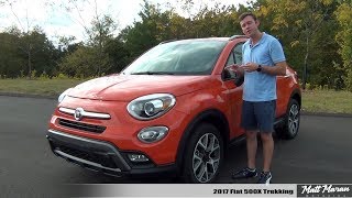 Review 2017 Fiat 500X Trekking [upl. by Erdua]