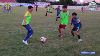 Visorias de las Chivas del Guadalajara Categoría 2013 parte 1 Guamúchil Sinaloa [upl. by Ecinej]